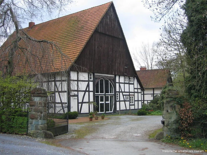 Der Hof Hegemann hat eine interessante Geschichte, ist umfassend renoviert und ein Blickfang beim Dorfrundgang.