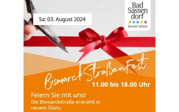 BismarckStraßenfest in Bad Sassendorf