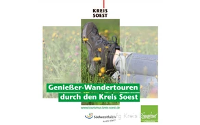In den Städten und Gemeinden im Kreis Soest gibt es viel zu entdecken. Im Booklet "Genießer-Wanderungen durch den Kreis Soest" finden Sie eine Auswahl an Wandertourentipps.