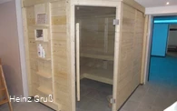 Renovierte Sauna