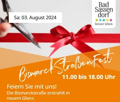 BismarckStraßenfest in Bad Sassendorf